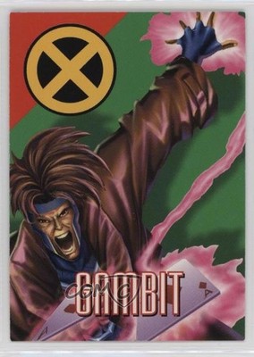 1996 Fleer Marvel Vision Gambit #31 af0