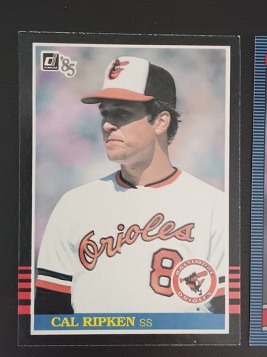 1985 Donruss #169, 1986 Donruss #210 & 1987 Donruss #89 Cal Ripken Jr Lot - Picture 2 of 5