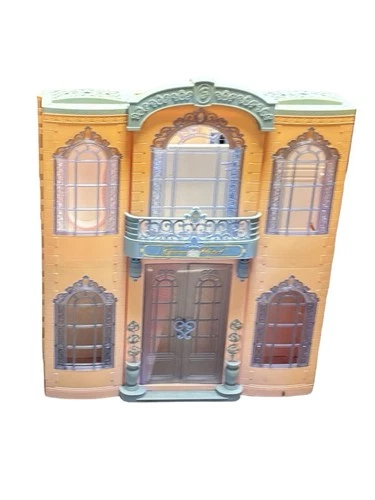 Rare Vtg HTF Barbie Grand Hotel 2001 Mattel W/Elevator, Lg Two Levels, Foldable