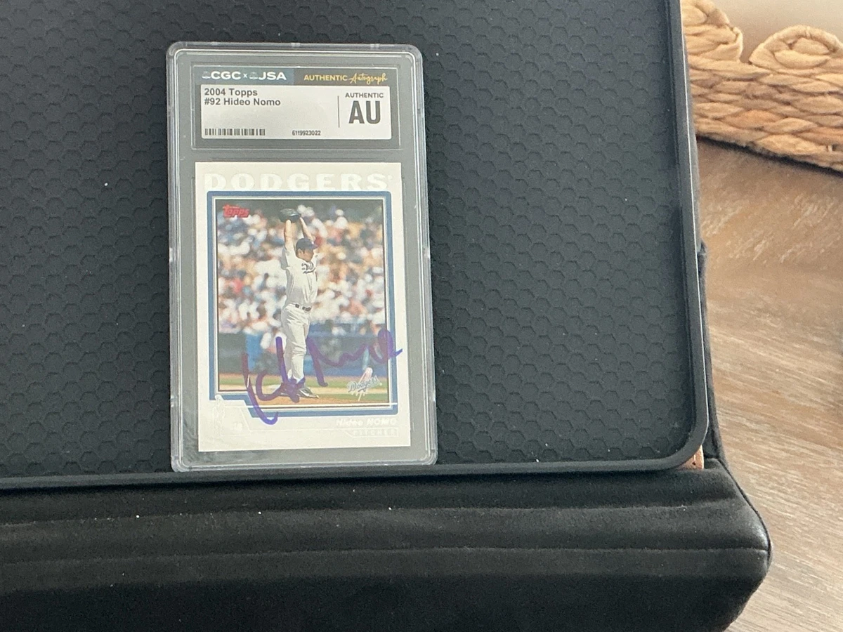 Hideo Nomo Baseball Sports Trading Cards & Accessories for sale | eBay