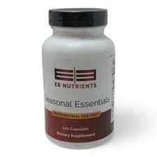 EB Nutrients Seasonal Essentials 120 Caps Quercetin Vit C NAC Allergy Support