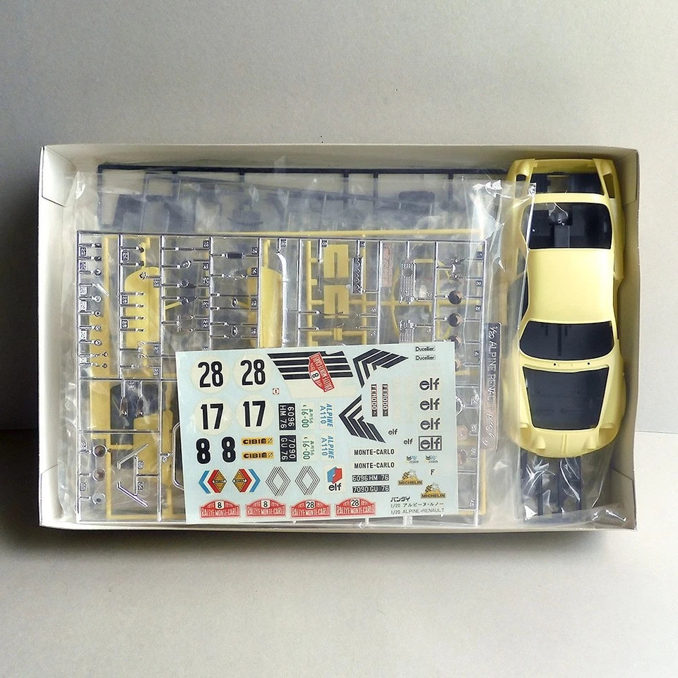 Kit modellino Bandai 1/20 Alpine Renault A110 Rally con parti in metallo pres... - Immagine 2 di 4