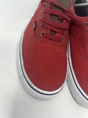 SNEAKERS VANS HTF RITIRATE CORD & PLAID ROSSO DALIA EPOCA 59 UNISEX uomo 11,5 - Foto 6 di 12