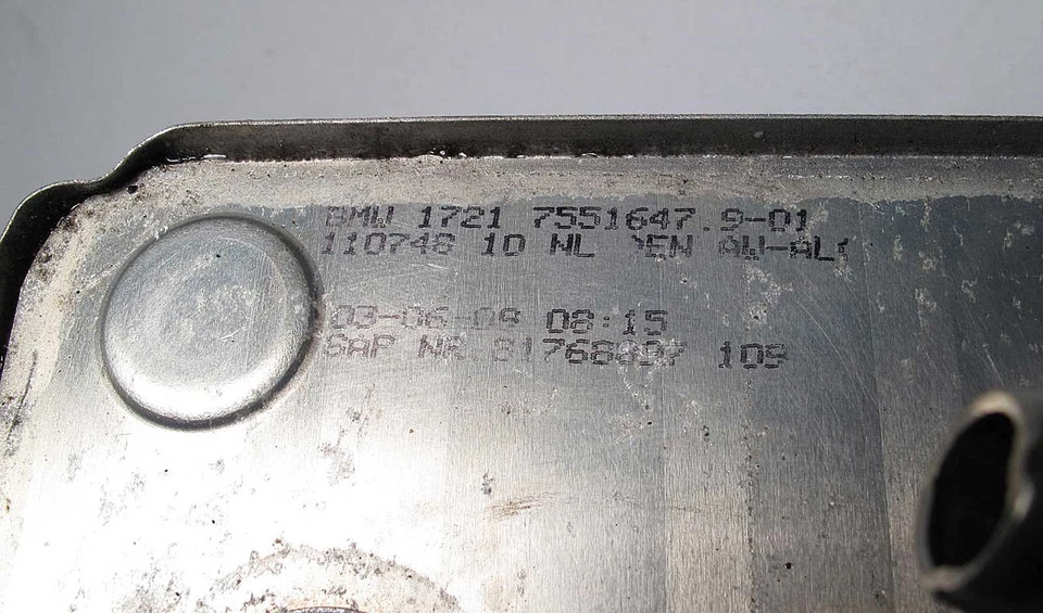 Enfriador de aceite de transmisión automática BMW 2006-2013 serie 3 serie 1 E82 E90 OEM Foto 2 de 3