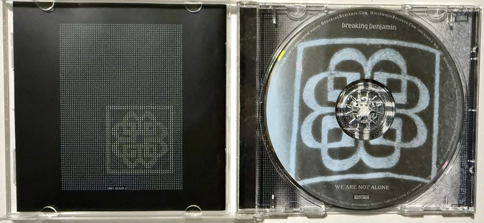 Breaking Benjamin - We Are Not Alone CD VG Condition 2004 2000s Hard Rock Metal Foto 3 de 4