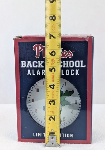 Phillie Phanatic Philadelphia Phillies Philly Wecker Schulanfang SGA - Bild 10 von 12