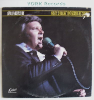 DAVID HOUSTON - Next Sunday I'm Gonna Be Saved - Ex LP