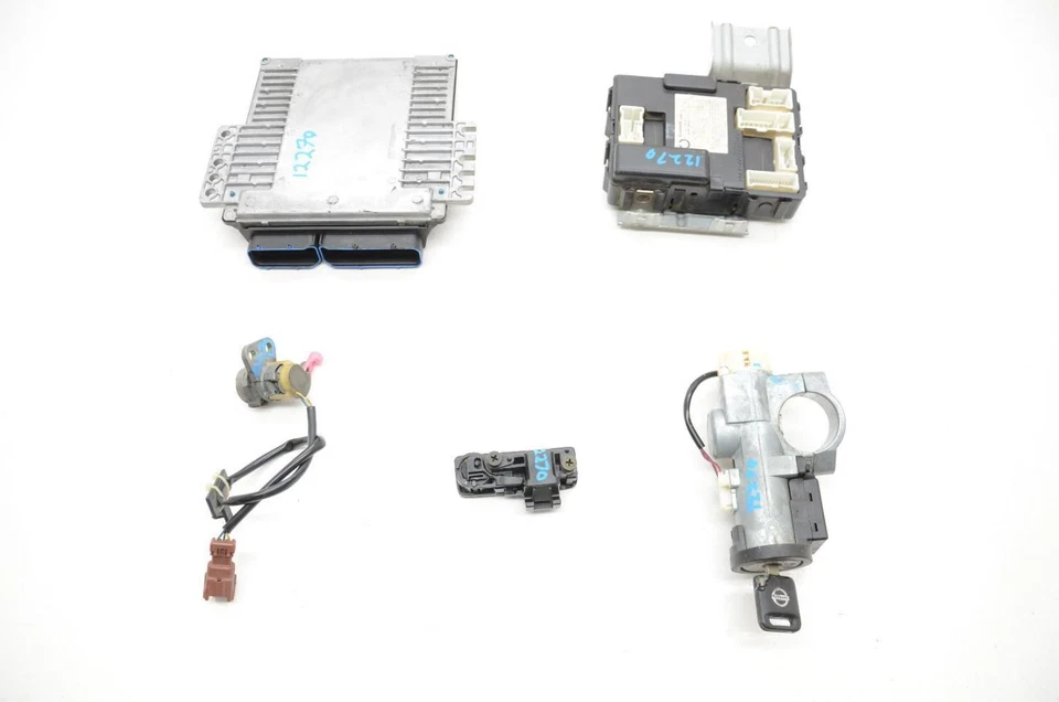 Interruptor de encendido con llave y módulo de control del motor compatible con 04-05 350Z Foto 3 de 4