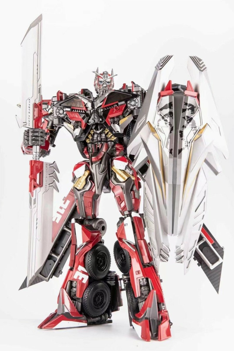 NEW Transformation OV-01 Sentinel Prime Fire Engine Oversize ZINC