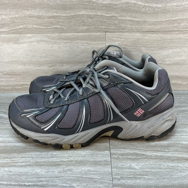 Columbia Bl3662608 Techlite Women's Hiking Trail Shoes Lavender Gray