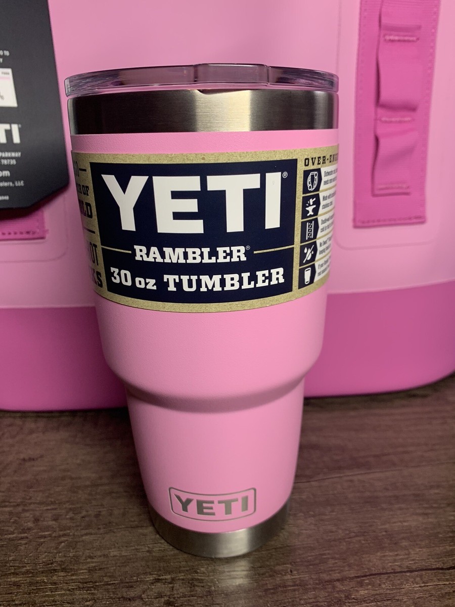 YETI Power Pink 30oz Tumbler! New With Tag! In Hand And Ships Fast