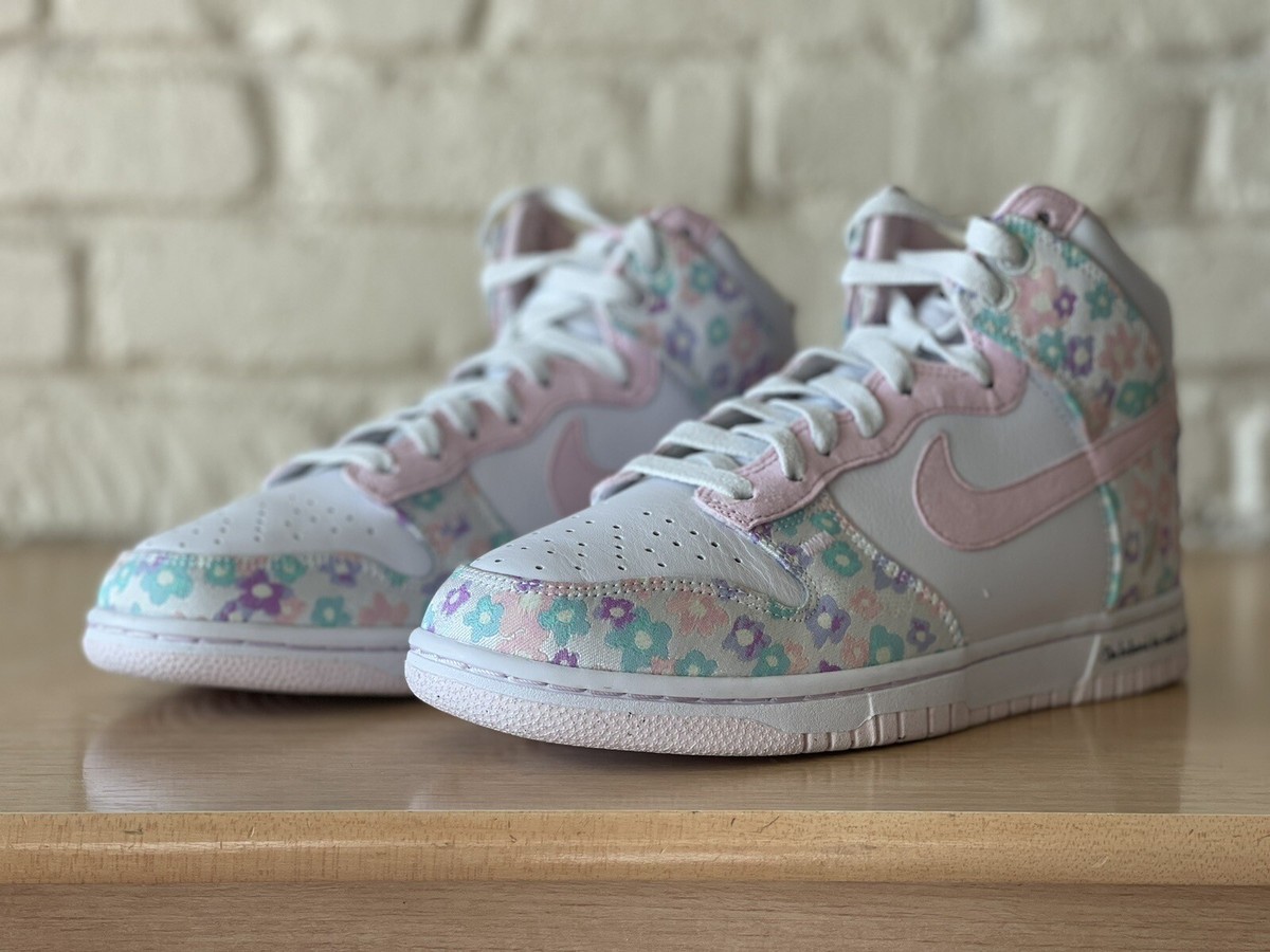 Nike Dunk High 花柄デザイン Nike Dunk High Doernbecher Macey DBXIX Women Size 9.5 / Men 8