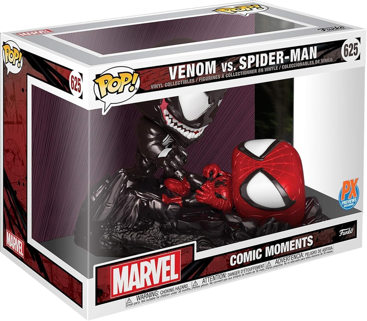 ヴェノムVSスパイダーマン Funko pop Funko Pop! Comic Moments Venom VS Spider-Man #625 PX