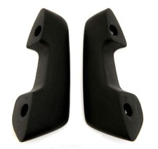 New 1957-1967 Black Arm Rest Pads Falcon Pick Up Truck Bronco Pair Both Sides