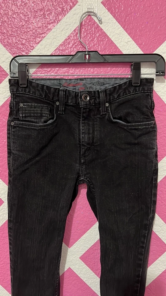 Vaqueros ajustados Vans para niños Foto 3 de 4