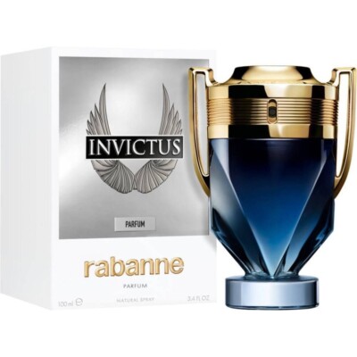 Paco Rabanne Invictus  3.4 oz Men's Parfum Spray