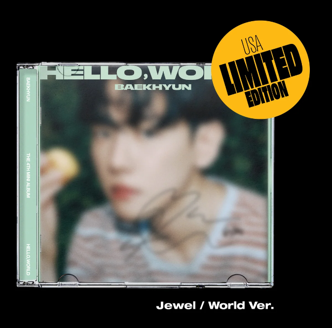 BAEKHYUN EXO Hello, World 4th Mini Album World Ver