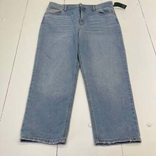Universal Thread High Rise Straight Ankle Jeans Women  s Size 18 New
