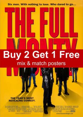 The Full Monty 1997 Filmposter