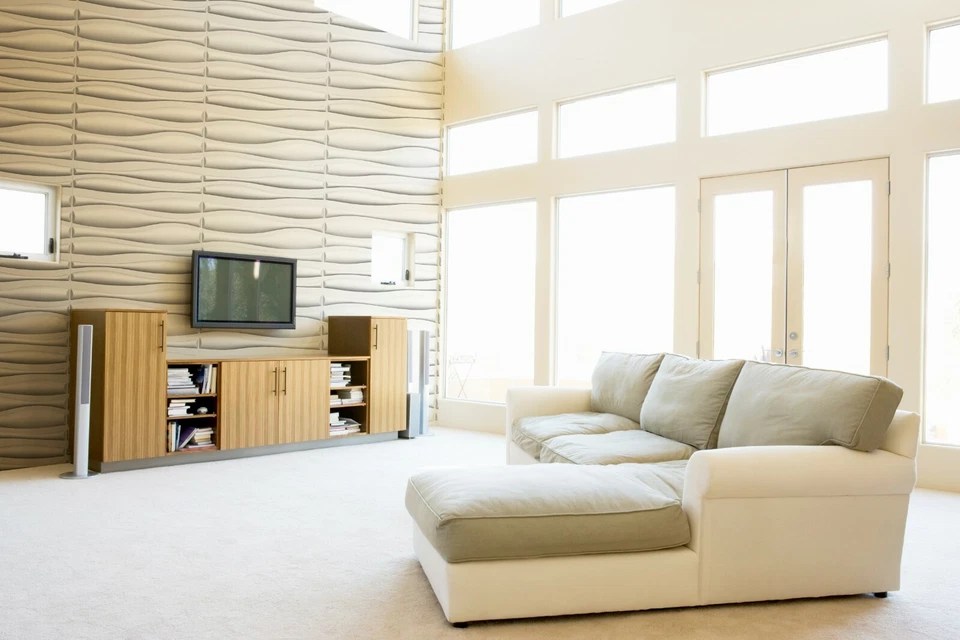 Easy Peel & Stick Durable Plastic 3D Wall Panel-LAVA. 12 Panels/32sf - Image 2 of 4