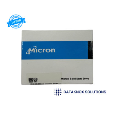 SSD Micron 5300 MAX 2,5" 960GB - Alta Capacidad