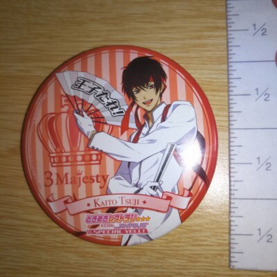 A66957 Tokimeki Restaurant / Can badge / 3 Majesty / Kaito Tsuji