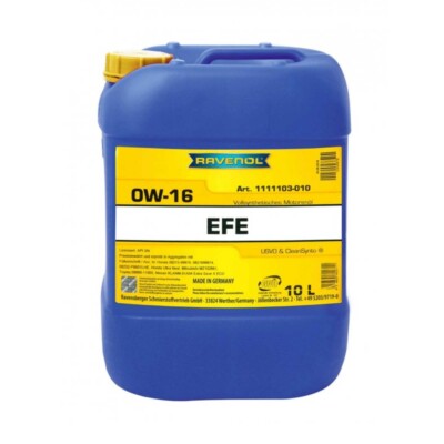 Ravenol Extra Fuel Economy EFE SAE 0W-16 10 L