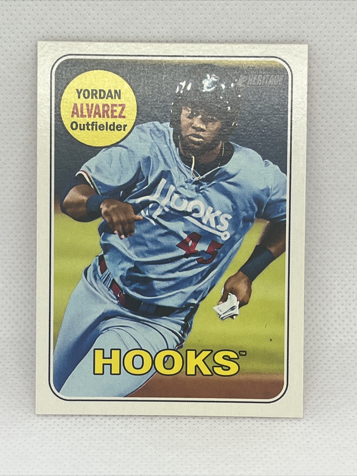 2018 Topps Heritage Minors Yordan Alvarez #111