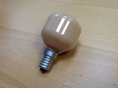 1x DURA Tropfen Glühbirne 40W Cappuccino/ Terracotta E14 Targetti Group 230V 
