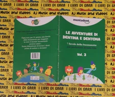 Book spillato LE AVVENTURE DI DENTINA E DENTONA 7 favole MENTADENT volume 3(L35)