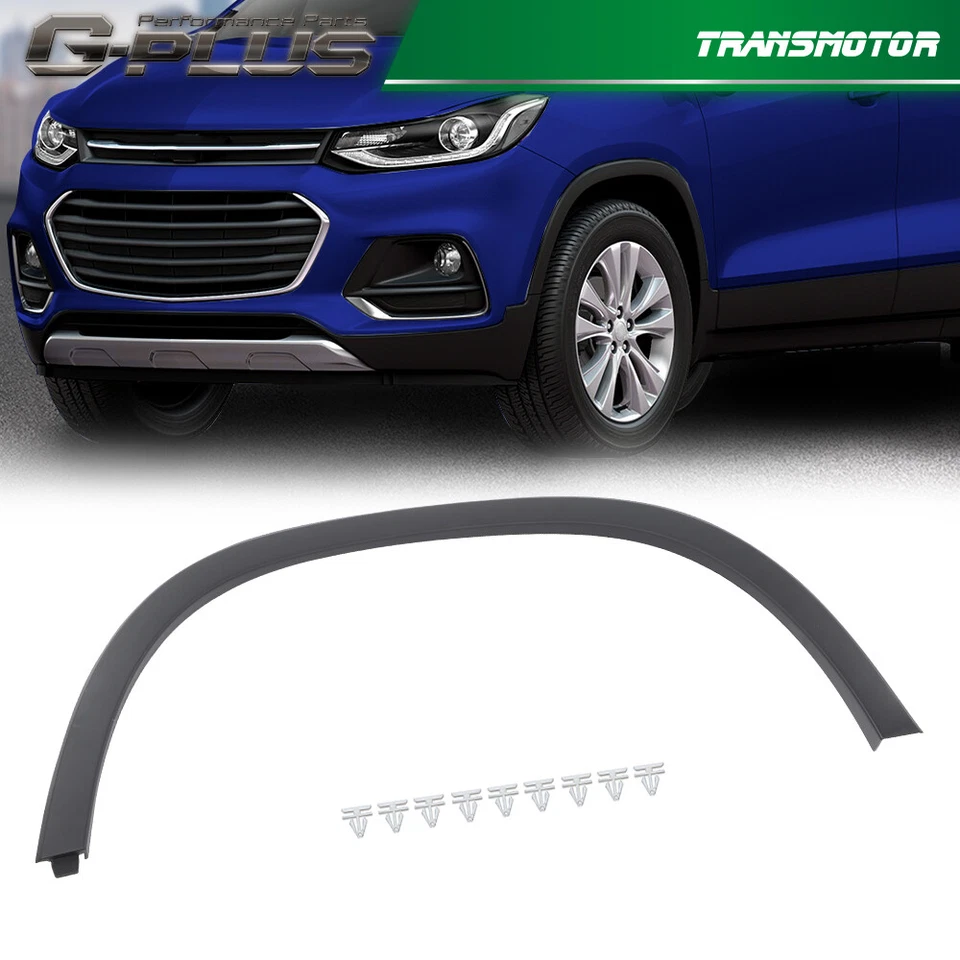 Front Fender Wheel Flare Housing Molding Trim LH+RH Fit For 2017-2022 Chevy Trax - Image 2 of 4