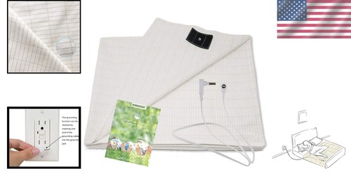 Natural Wellness Grounding Sheet with Silver Fiber - 27 x 52 Inch Convenience - 第 2/6 張圖片