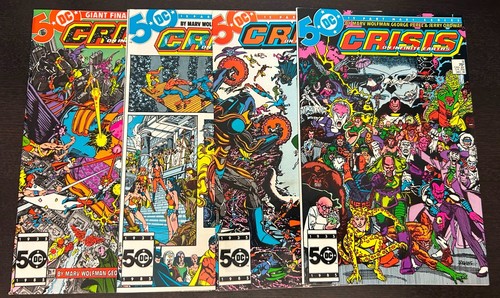 CRISIS ON INFINITE EARTHS #1-12 (DC 1985) -- #1 to 12 -- FULL Set (B) - Picture 3 of 3