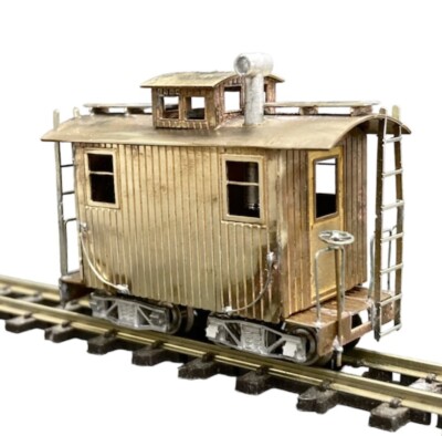 HOn30/HOe Scale Bogie Cupola Caboose Kit NIB H0e Narrow Gauge