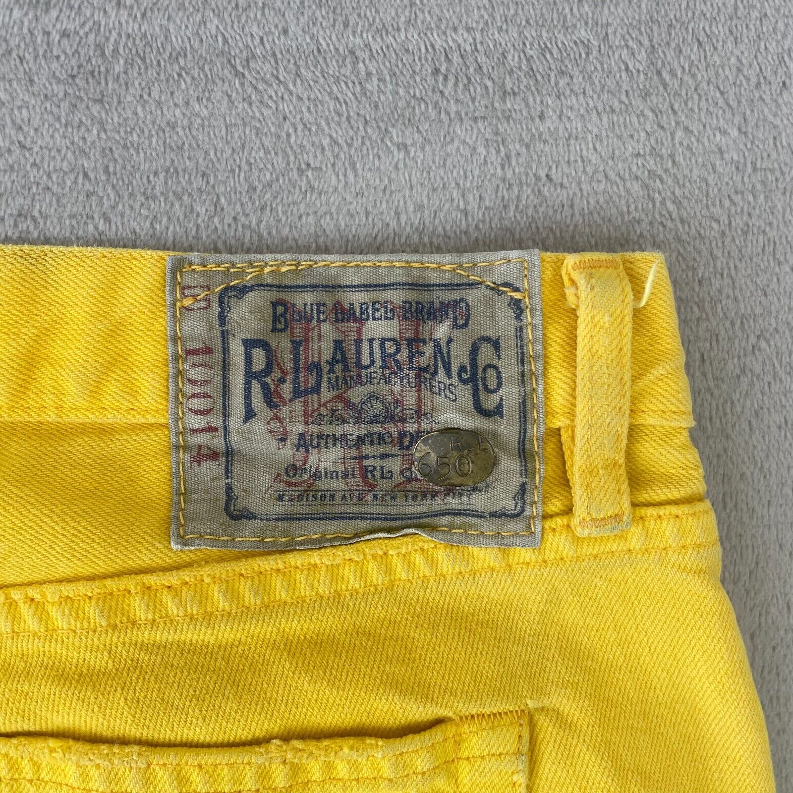 Ralph Lauren Jeans Women 27 (Meas. 29x29) Yellow … - image 15