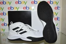 adidas OWNTHEGAME EF0310 WIDE Basketball SHOES Kids Boys/Girls White NIB