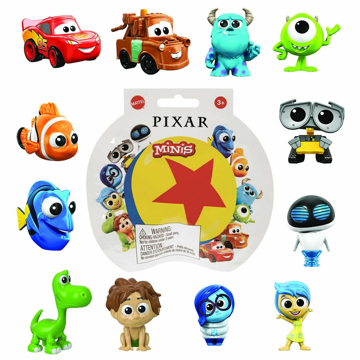 PIXAR　ミニフィギュアまとめ売り Disney Pixar Minis Series 1 Mini Figures 2.5cm Choose Your