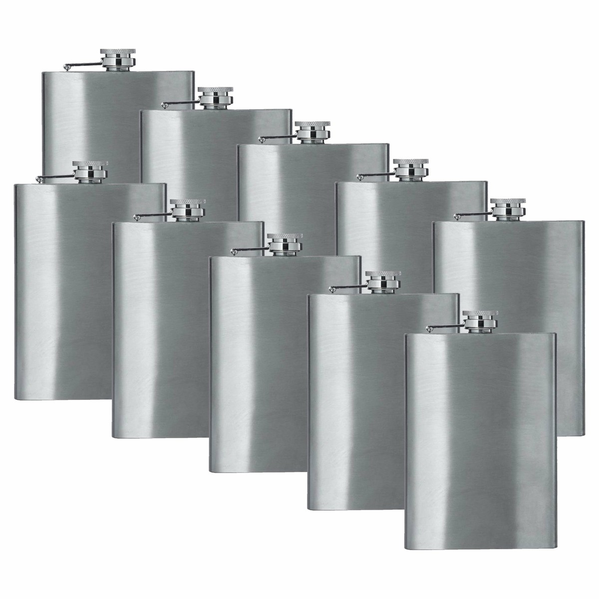 8oz Black Hip Flask (QTY 6) (Stainless steel) Groomsman wedding gift 8oz Black Hip Flask (QTY 6) (Stainless steel) Groomsman wedding gift