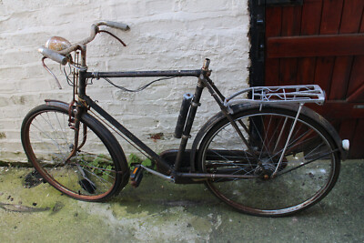 Vintage Raleigh Superbe sports roadster gentleman's bicycle for restoration  UK