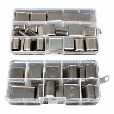 24/39 STCK. Stil Loch Hohlschneider Stanze Set für handgefertigte Leder Handwerk Zum Selbermachen Werkzeuge