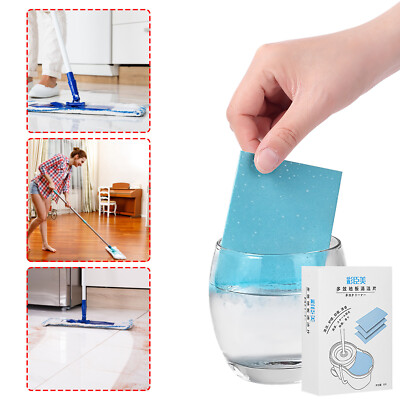 30PCs Multi-Effect Instant Descaling Cleaner Wood Floor Tile Cleaning Sheet 