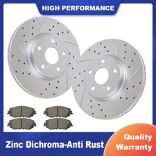 Front Brake Rotors Brake Pads for Toyota Camry Avalon LEXUS Brakes Kit Rotor Pad