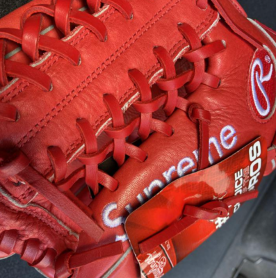 グローブ Supreme Rawlings Gloves Left Hand Supreme × Rawlings Glove For left Throwing super rare Unused