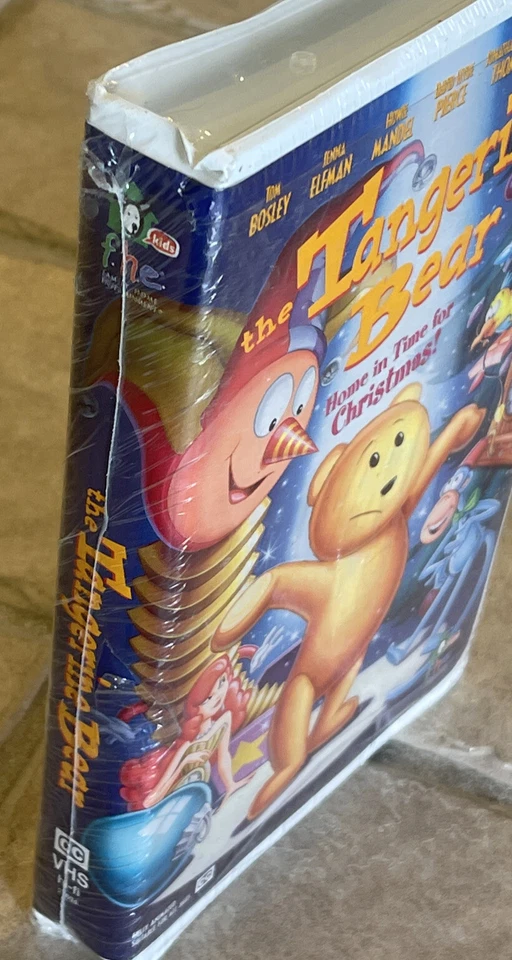 VTG The Tangerine Bear Home In Time For Christmas VHS Video 2000 New Sealed Fun! - Image 3 of 4