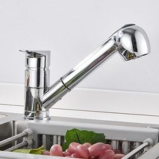 Robinet Cuisine avec Douchette Extractible, Mitigeur Cuisine Pivotant Eau Froide