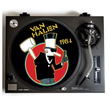 VAN HALEN Turntable Slipmat For Vinyl Records 12" DJ Slip Mat rock vinyls