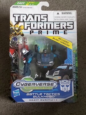 TRANSFORMERS Prime BULKHEAD Battle Tactics Cyberverse Commander Class Figure NIP