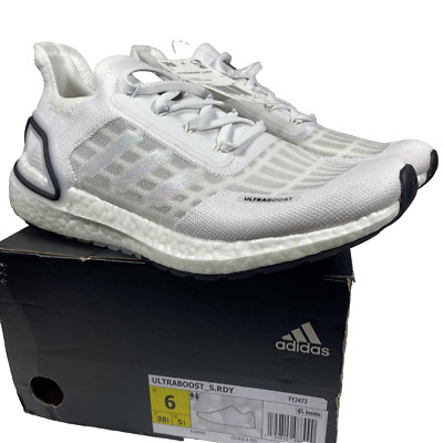Adidas Ultraboost Sneakers White Lace Up Shoes Womens Sz 6