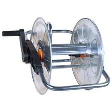 Hose Reel Wall Mounted for 50 m 1/2" or 35 m 3/4" Hose Steel vidaXL