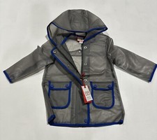 Hunter for Target Unisex Toddlers' Rain Jacket Coat - 18M, Gray  Blue
